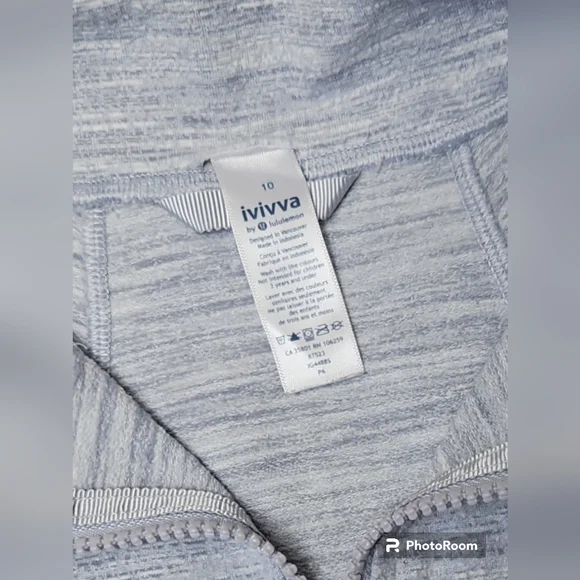 Ivivva by Lululemon Girls Sweater Sz 10 - Picture 5 of 5